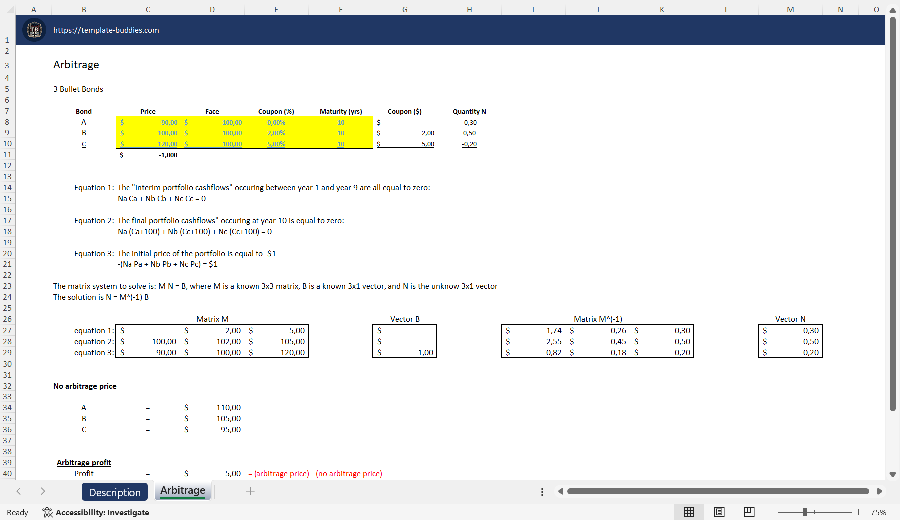 Bond Arbitrage
