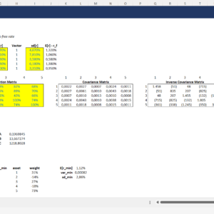 Portfolio Optimization - 5 Assets