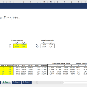 Two-Factor Model - 2 Factors