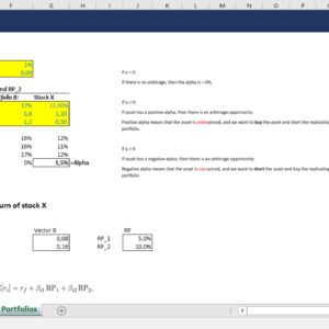 Two-Factor Model - 2 Portfolios