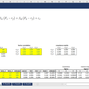 Two-Factor Model - 3 Factors