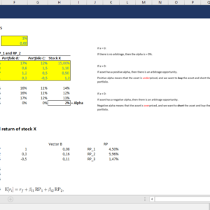 Two-Factor Model - 3 Portfolios