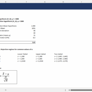 Z-Statistic