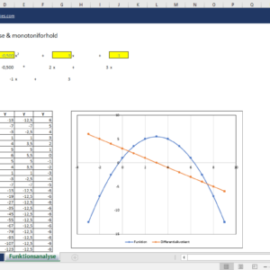 Function Analysis and Monotonicity