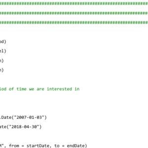 GARCH Model in R