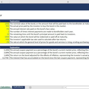 Bond Investment Calculator