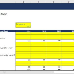 Reformulation of Balance Sheet